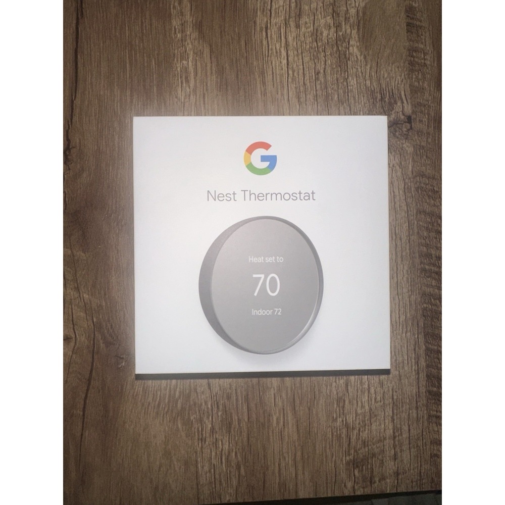 Google Nest Thermostat Smart for Home Programmable WiFi Charcoal G4CVZ